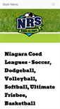 Mobile Screenshot of niagararecsports.com